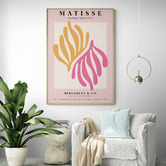 Papier Inkhouse Pink Coral Printed Wall Art