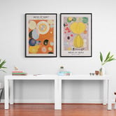 Papier Inkhouse 2 Piece Hilma af Klint Printed Wall Art Set
