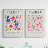Papier Inkhouse 2 Piece Red Dancers Printed Wall Art Set