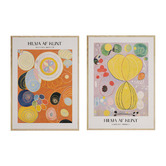 Papier Inkhouse 2 Piece Hilma af Klint Printed Wall Art Set