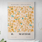 Papier Inkhouse Yellow Flowers Printed Wall Art