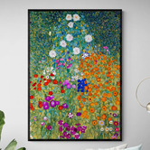Papier Inkhouse Cottage Garden Framed Paper Print Wall Art