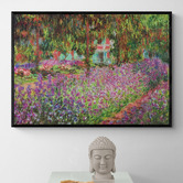 Papier Inkhouse Garden at Giverny 1900 Framed Paper Print Wall Art