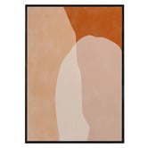 Papier Inkhouse Terracotta Abstract Framed Paper Print Wall Art Diptych
