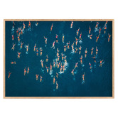 Papier Inkhouse The Swimmers Framed Paper Print Wall Art