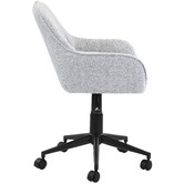 Loft 23 by Temple &amp; Webster Grey Kinsey Fabric Office Chair