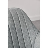 Loft 23 by Temple &amp; Webster Grey Kinsey Fabric Office Chair
