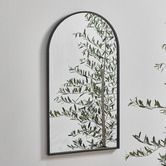 Loft 23 by Temple &amp; Webster Tate Arch Metal Wall Mirror