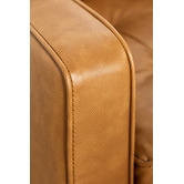 Loft 23 by Temple &amp; Webster Tan Stockholm Faux Leather Sofa