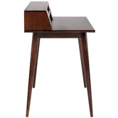 Loft 23 by Temple &amp; Webster Oscar Scandinavian Style Solid Oak Desk