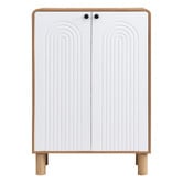 Luco Furniture and Decorations Pty Ltd Arched 2 Door Shoe Cabinet