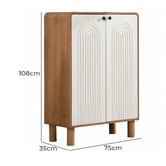 Luco Furniture and Decorations Pty Ltd Arched 2 Door Shoe Cabinet