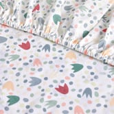 Little Gem Little Gem Dino Cotton Cot Fitted Sheet