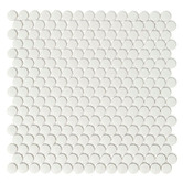 Decor8 White Penny Round Mosaic Tile