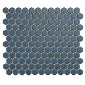 Decor8 Hyatt Hex Grid Matt Porcelain Mosaic Tile