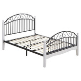 Luna Co. Coconino Rubberwood Platform Bed