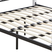 Luna Co. Coconino Rubberwood Platform Bed