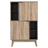 Luna Co. Lacandon 2 Door Storage Cabinet