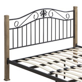 Luna Co. Stanton Rubberwood Platform Bed