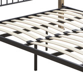 Luna Co. Stanton Rubberwood Platform Bed