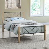 Luna Co. Cerrado Rubberwood Platform Bed