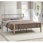 Luna Co. Cerrado Rubberwood Platform Bed