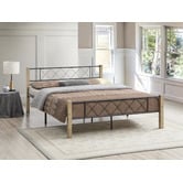 Luna Co. Cerrado Rubberwood Platform Bed