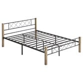 Luna Co. Cerrado Rubberwood Platform Bed