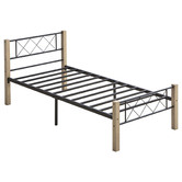 Luna Co. Cerrado Rubberwood Platform Bed