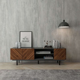 Luna Co. 160cm Annekal 3 Door TV Unit