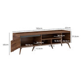 Luna Co. 150cm Oconee 150cm TV Unit