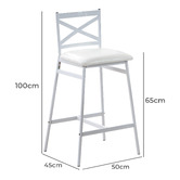 Luna Co. 65cm Patrick Barstools