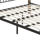 Luna Co. Stanton Rubberwood Platform Bed