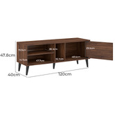 Luna Co. 120cm Oconee TV Unit