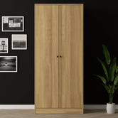 Luna Co. Frances 2 Door Wardrobe