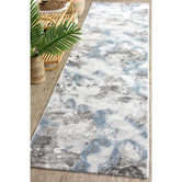 Rug Destination Blue Cullen Power-Loomed Runner