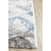 Rug Destination Blue Cullen Power-Loomed Runner