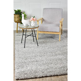 Rug Destination Light Grey Leamon Power-Loomed Rug