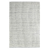 Rug Destination Ivory Grey Hamish Wool &amp; Viscose Rug