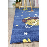 Rug Destination Navy Space Rug