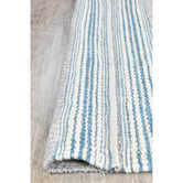 Rug Destination Turquoise Carney Wool &amp; Viscose Rug