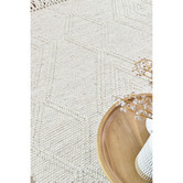 Rug Destination Ivory Tamer Wool &amp; Viscose Rug