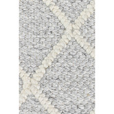 Rug Destination Grey Eliyahu Wool &amp; Viscose Rug