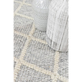 Rug Destination Grey Eliyahu Wool &amp; Viscose Rug
