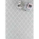 Rug Destination Grey Eliyahu Wool &amp; Viscose Rug