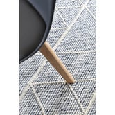 Rug Destination Blue &amp; White Holden Wool &amp; Viscose Rug