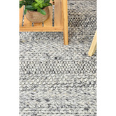 Rug Destination Grey Rome Hand-Woven Wool Rug