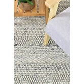 Rug Destination Ivory Rome Hand-Woven Wool Rug