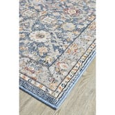 Rug Destination Dark Blue Arsalan Power-Loomed Runner