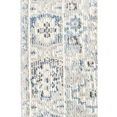 Rug Destination Blue Danial Power-Loomed Runner